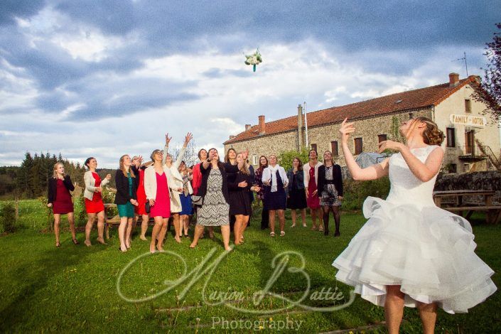 Mariage, vin d'honneur, Grazac, Haute-Loire, Auvergne, France