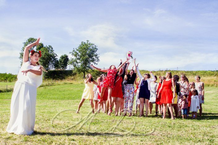 Mariage, vin d'honneur, Laussonne, Haute-Loire, Auvergne, France