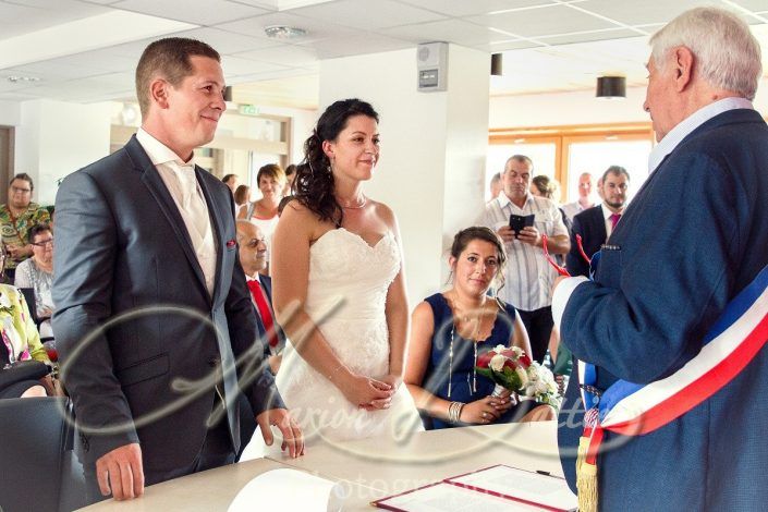 Mariage, mairie, Rosières, Haute-Loire, Auvergne