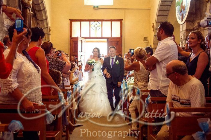 Mariage, église, Aurec-sur-Loire, Haute-Loire, Auvergne, France