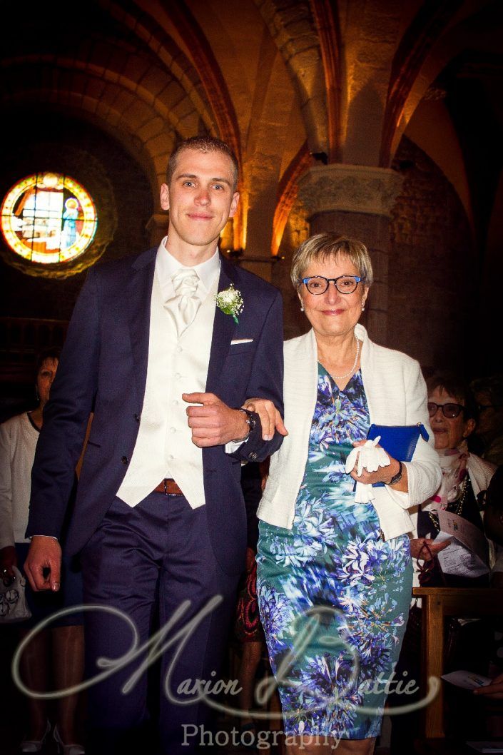 Mariage, eglise, Grazac, Haute-Loire, Auvergne, France