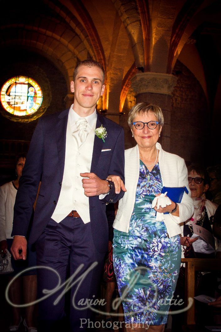 Mariage, eglise, Grazac, Haute-Loire, Auvergne, France