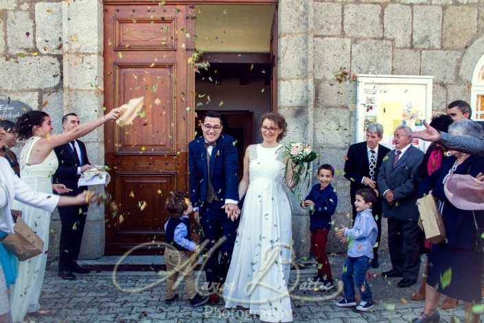 Mariage, église, Le Chambon-sur-Lignon, Haute-Loire, Auvergne, France