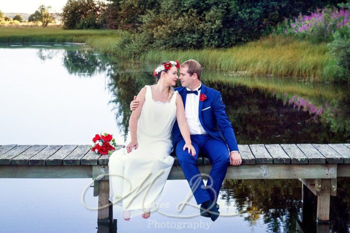 Mariage, couple, étang, Laussonne, Haute-Loire, Auvergne