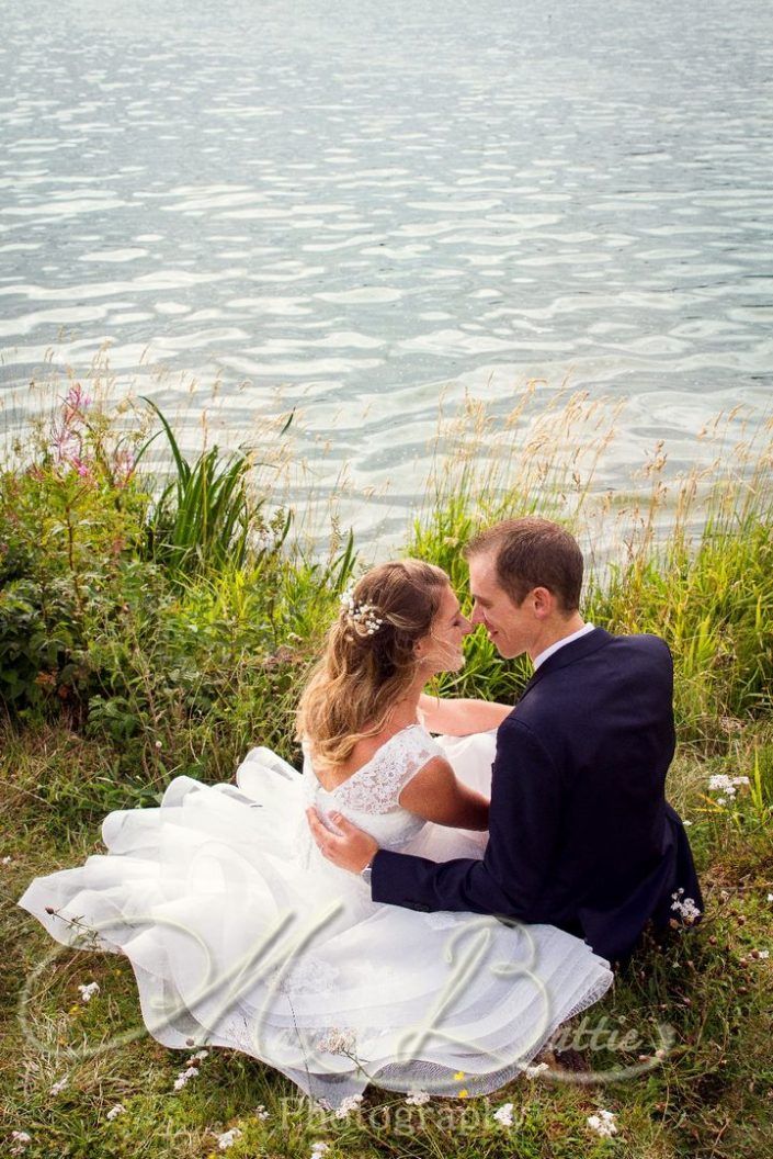 Mariage, couple, lac, Grazac, Haute-Loire, Auvergne