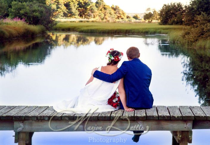 Mariage, couple, étang, Laussonne, Haute-Loire, Auvergne