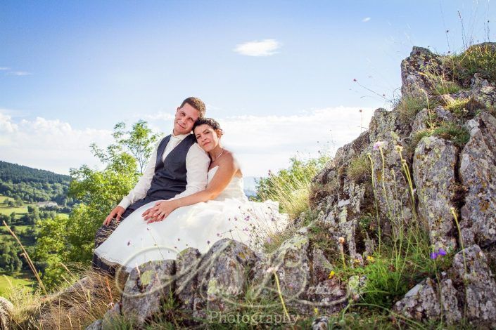 Mariage, couple , nature, Rosières, Haute-Loire, Auvergne