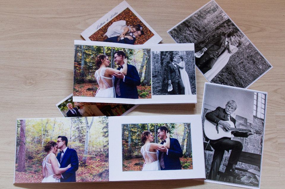 Albums de mariages, tirages, impression book photo