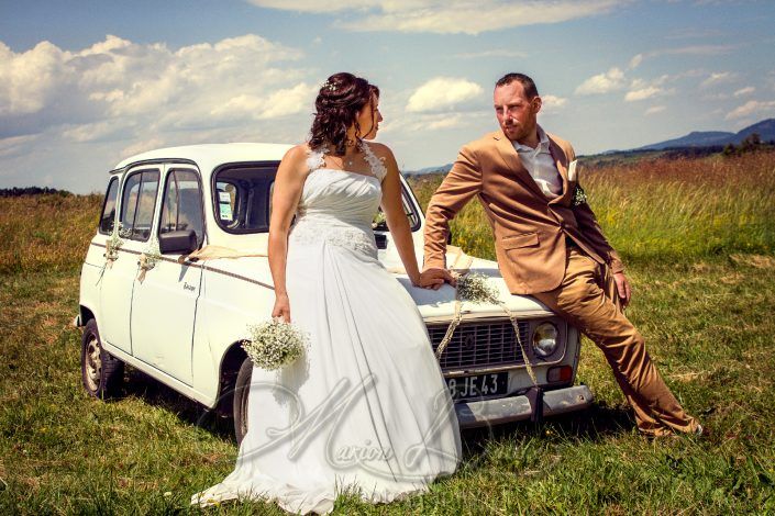 Mariage, eglise, mairie, couple, famille, Laussonne, Haute-Loire