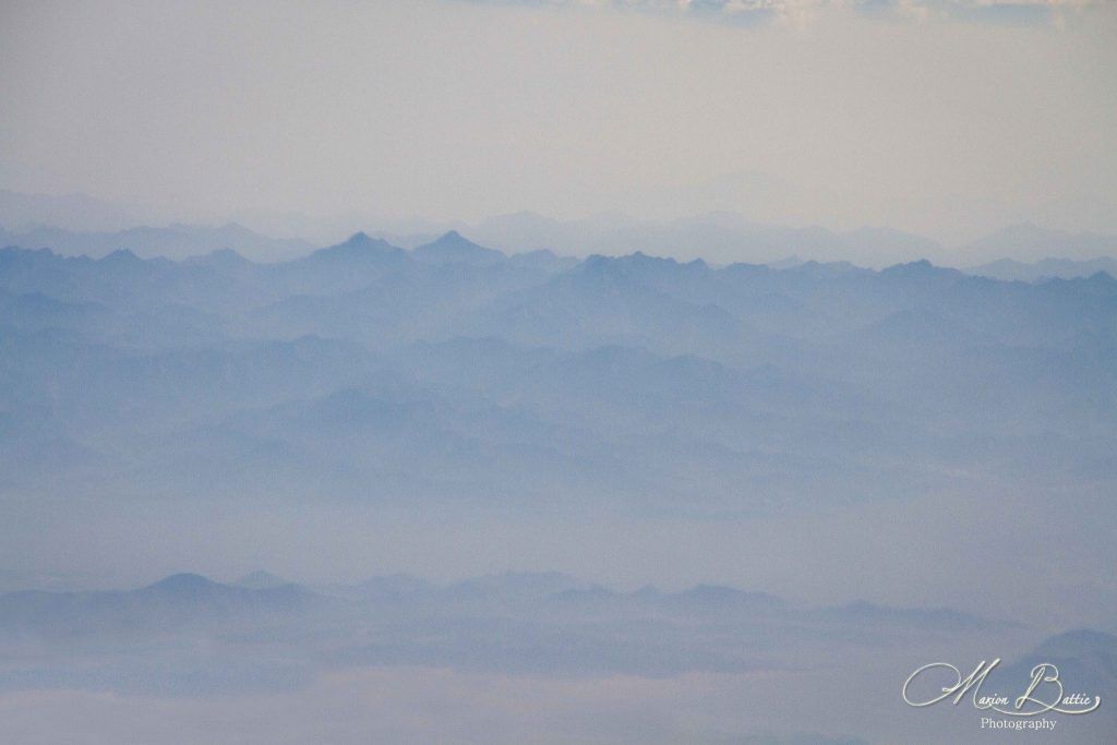 montagnes, photos, photos de voyage, photographie, voyages, avion, Oman, Moyen-Orient